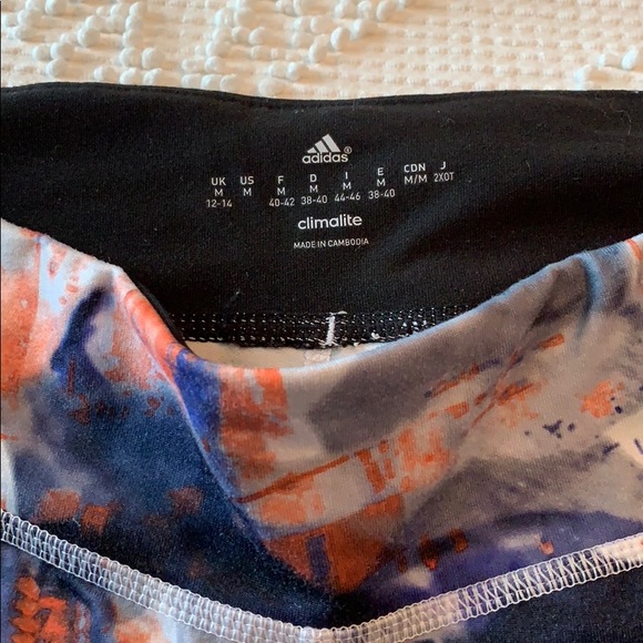 Abstract print adidas leggings - Picture 2 of 2